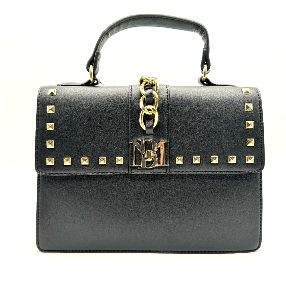 Badgley Mischka Studded Crossbody with Chain Detail NWT